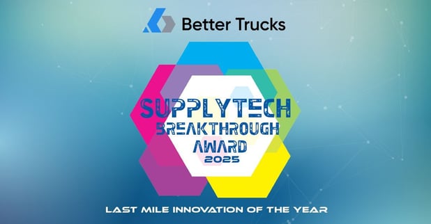 Better Trucks Supplytech Breakthrough Award 2025